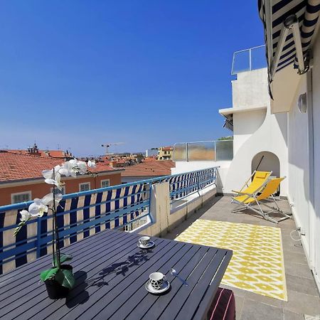 SMARTBNB - Dernier étage - Terrasse à ciel ouvert - Garibaldi Nizza Esterno foto