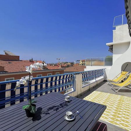 SMARTBNB - Dernier étage - Terrasse à ciel ouvert - Garibaldi Nizza Esterno foto