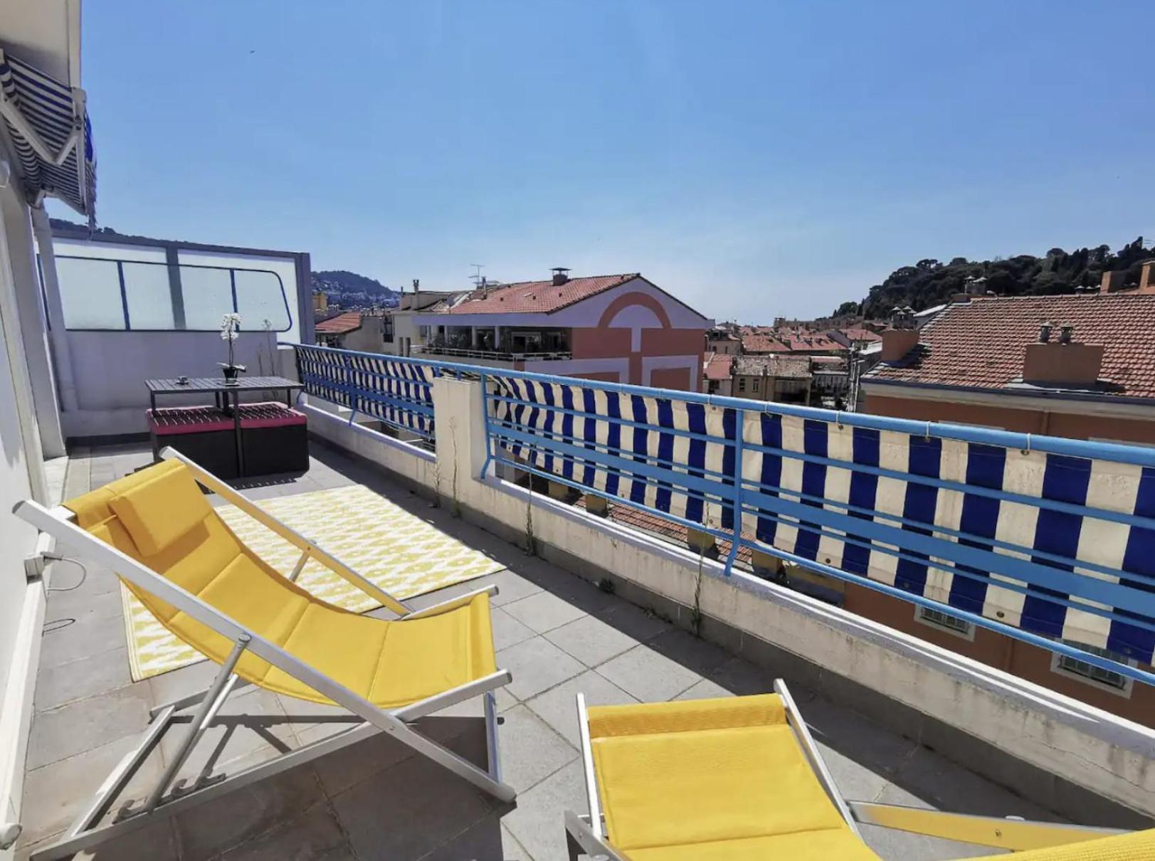 SMARTBNB - Dernier étage - Terrasse à ciel ouvert - Garibaldi Nizza Esterno foto